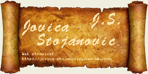 Jovica Stojanović vizit kartica